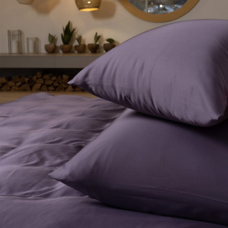 Простыня тенсел 240x260 Violet Brilliant Grass German Grass в магазине Люкс Постель