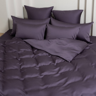 Пододеяльник тенсел евро макси 240х260 Violet Brilliant Grass German Grass в магазине Люкс Постель