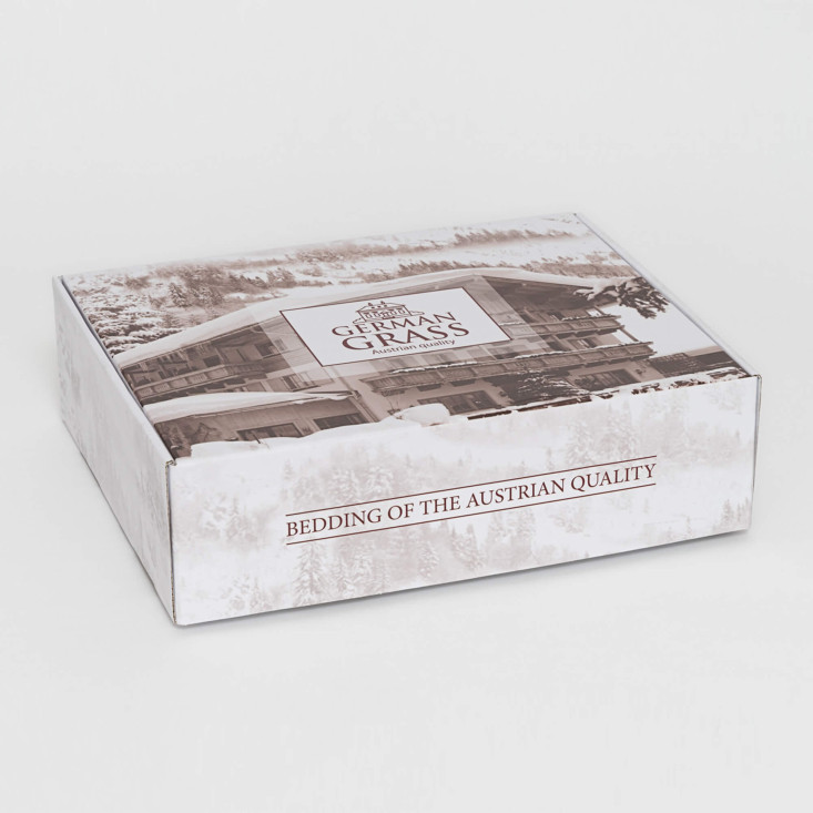 Постельное белье семейное с простыней на резинке Violet Brilliant Grass German Grass описание