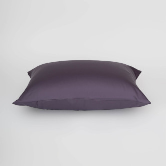 Постельное белье евро с простыней на резинке тенсел Violet Brilliant Grass German Grass