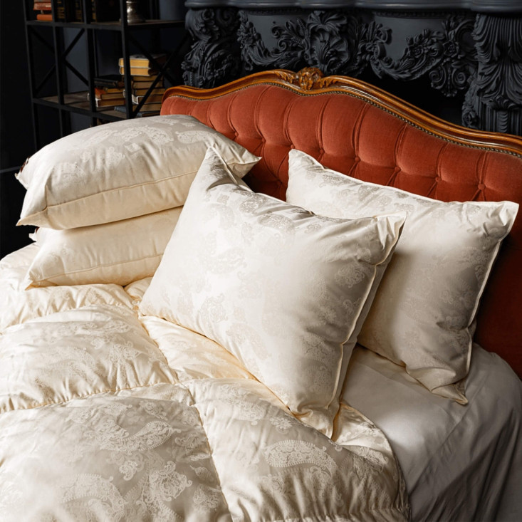 Подушка пуховая 50х70 German Grass Silk Down упругая