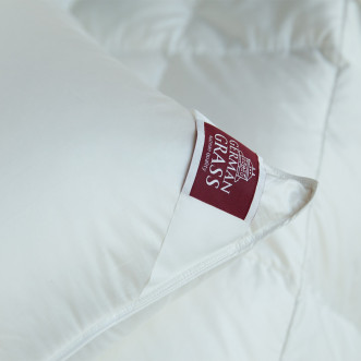 Подушка пуховая 50х70 German Grass Пух Люкс (Luxe Down) упругой в магазине Lux-Postel.com