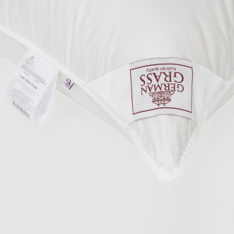 Подушка пуховая 50х70 German Grass Пух Люкс (Luxe Down) упругой в магазине Lux-Postel.com