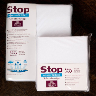 Наматрасник непромокаемый 140х200 трикотажный с бортом German Grass Stop Grass