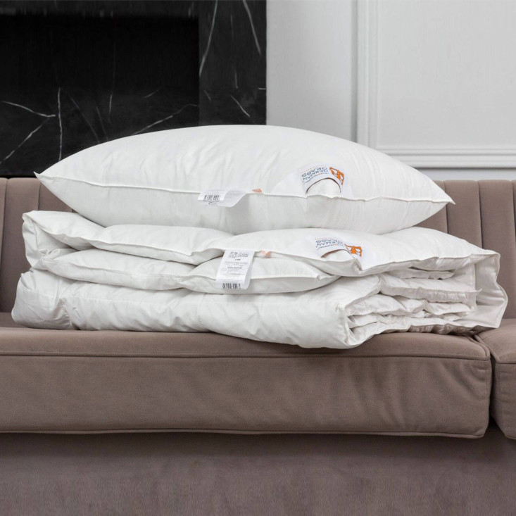 Подушка пуховая 50х70 Kinder Platinum German Grass мягкая