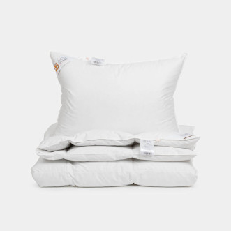 Подушка пуховая 50х70 Kinder Platinum German Grass мягкая в магазине Люкс Постель