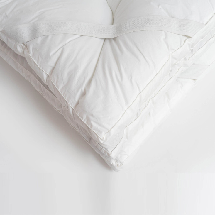 Наматрасник топпер 140х200 теплый на резинках German Grass Topper Camel Grass