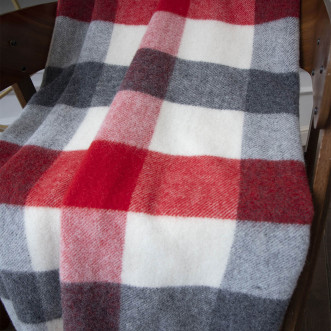 Шерстяной плед новозеландские ягнята Avinamas Agne Шотландия