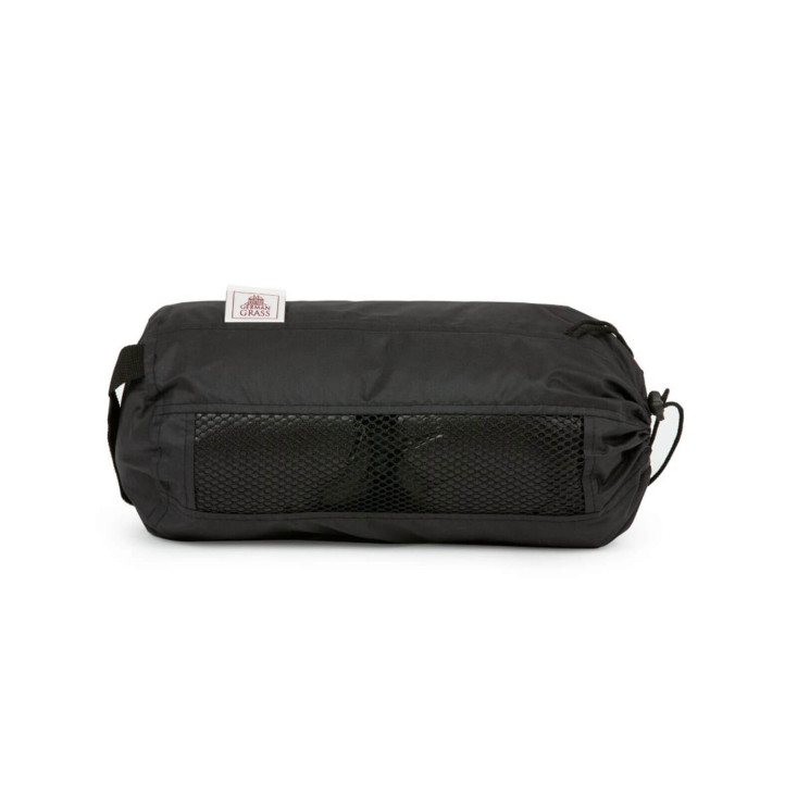 Дорожное пуховое одеяло 140х200 Travel Plaid Grass Black German Grass