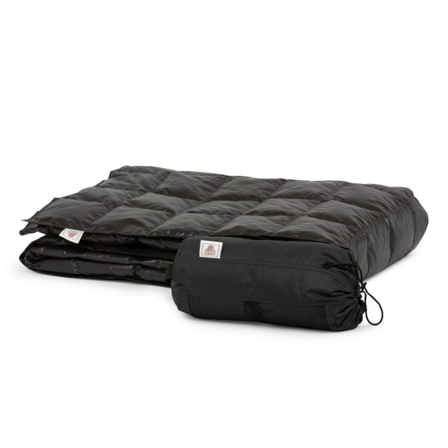 Дорожное пуховое одеяло 140х200 Travel Plaid Grass Black German Grass