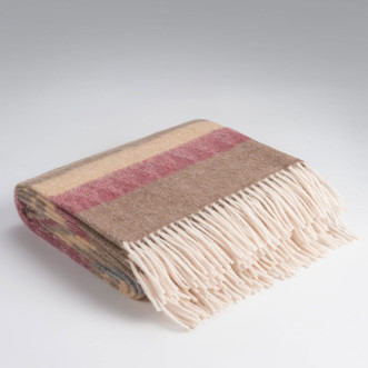 Шерстяной плед альпака меринос PP-58