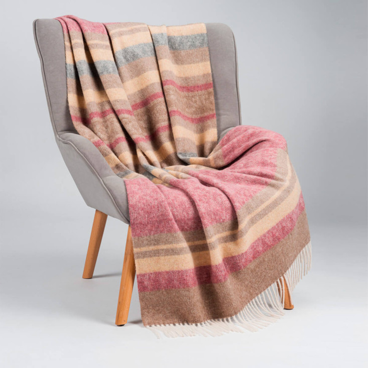 Шерстяной плед альпака меринос PP-58 Incalpaca Перу