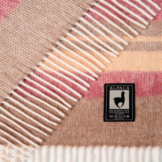 Шерстяной плед альпака меринос PP-58 Incalpaca в интернет-магазине Люкс Постель