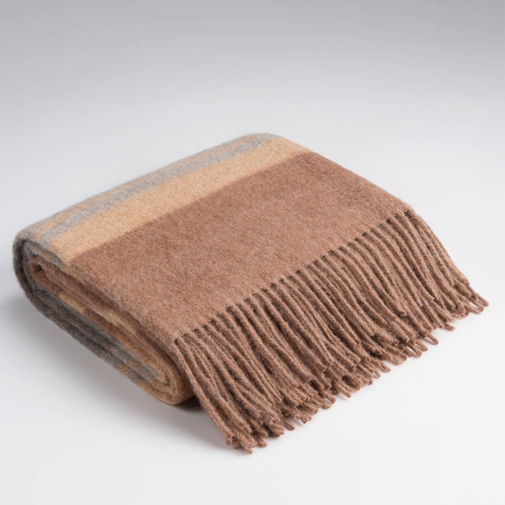 Шерстяной плед альпака меринос PP-55 Incalpaca