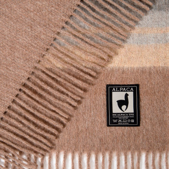 Шерстяной плед альпака меринос PP-55 Incalpaca описание
