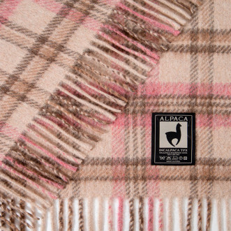 Шерстяной плед альпака меринос PP-62 Incalpaca в интернет-магазине Люкс Постель