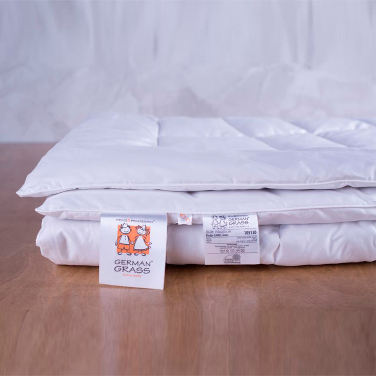 Одеяло 1,5 спальное 150х200 всесезонное German Grass Kinder Camel