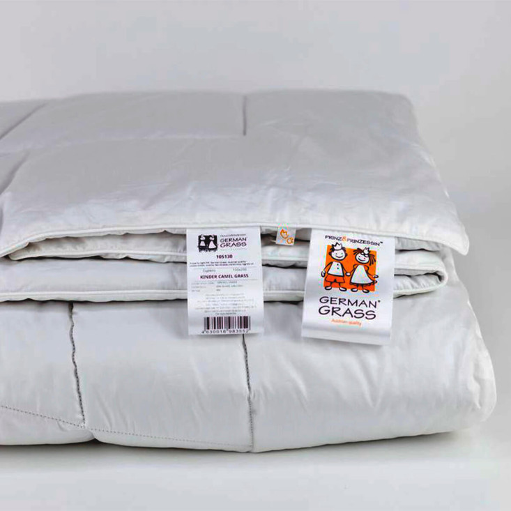 Одеяло 1,5 спальное 150х200 всесезонное German Grass Kinder Camel