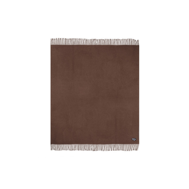 Шерстяной плед Valtery шоколад со скидкой в магазине Lux-Postel.com