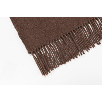 Шерстяной плед Valtery шоколад со скидкой в магазине Lux-Postel.com