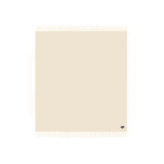 Шерстяной плед Valtery экрю со скидкой в магазине Lux-Postel.com