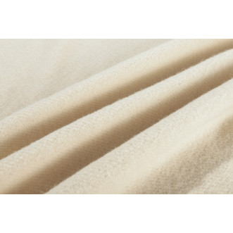 Шерстяной плед Valtery экрю со скидкой в магазине Lux-Postel.com