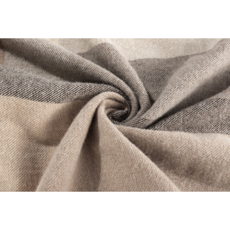 Шерстяной плед Valtery орех со скидкой в магазине Lux-Postel.com