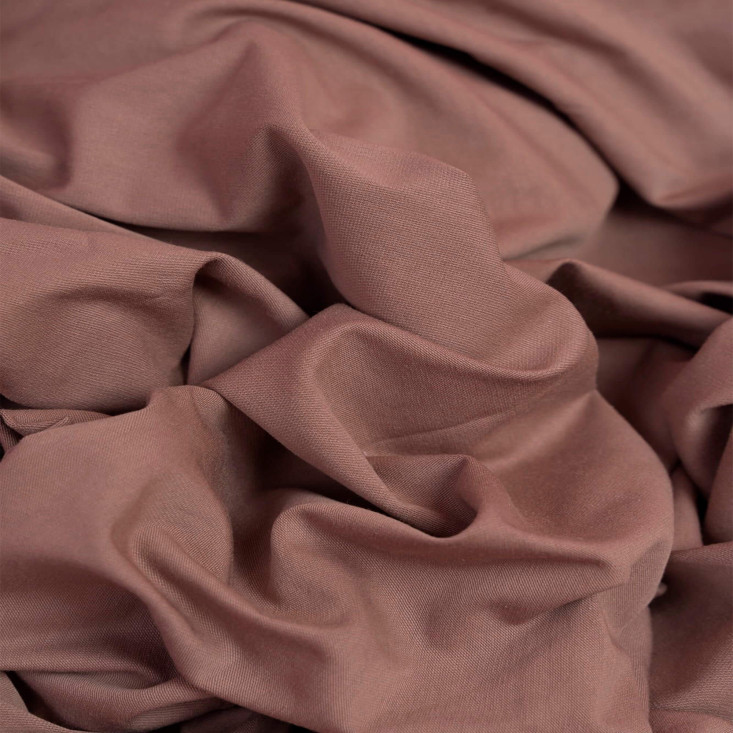 Простынь чехол 180х200 на резинке трикотажная German Grass Jersey Taupe Grass