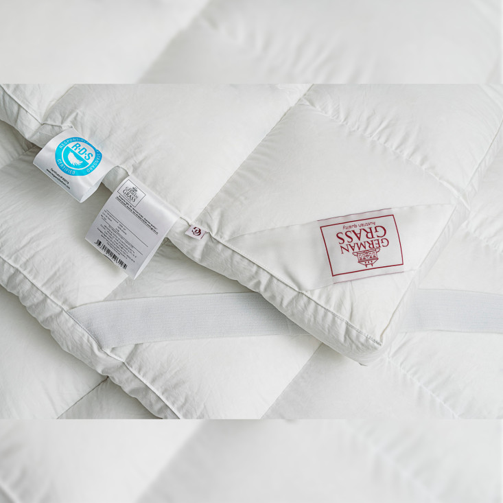 Пуховая перина 140х200 теплая German Grass Royal Down Grass