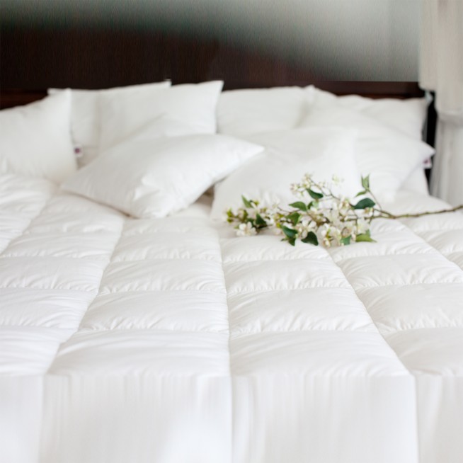 Наматрасник пуховый 140х200 теплый с бортом German Grass Mattress Down Grass описание