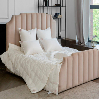 Одеяло облегченное 1,5 спальное 160х220 German Grass Элитный пух (Grand Down) из пуха премиум в магазине Люкс Постель