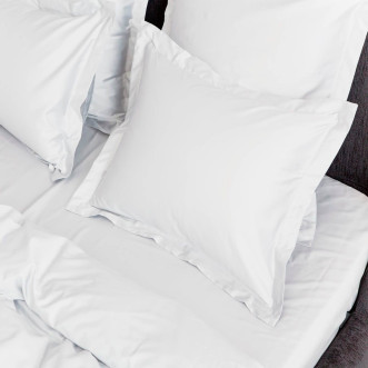 Пододеяльник 1,5 спальный 150х200 German Grass Альпийский белый (Alpine White Allure) в магазине Люкс Постель