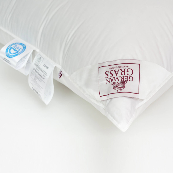 Подушка пуховая 50х90 German Grass 3D Royal Down упругая