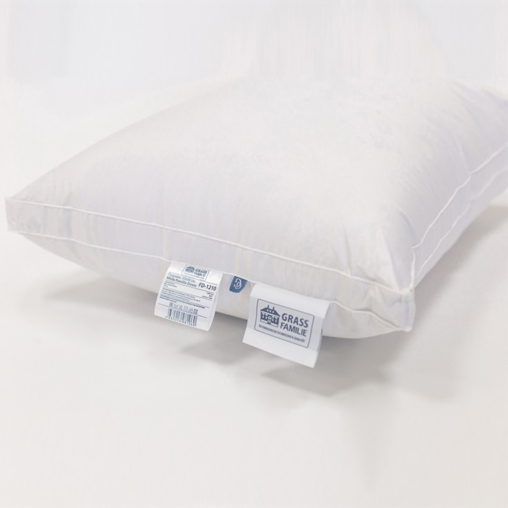 Подушка пуховая 50х90 с бортиком White Familie Down German Grass