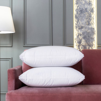 Подушка пуховая 50х90 с бортиком White Familie Down German Grass
