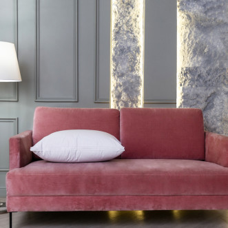 Подушка пуховая 50х90 с бортиком German Grass Белая серия (White Familie Down) европейское качество в магазине Lux-Postel.com