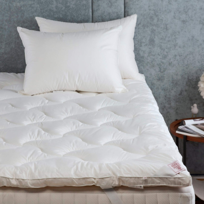 Наматрасник топпер 140х200 всесезонный на резинках Topper Tencel Grass German Grass отзывы