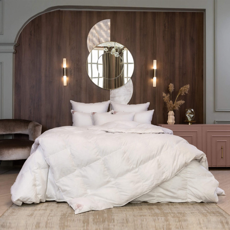 Одеяло облегченное 1,5 спальное 150х200 Silver Down Grass German Grass