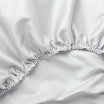 Простыня на резинке мако-сатин 180х200х40 Ash grey Allure Grass German Grass описание