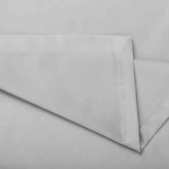 Простыня на резинке мако-сатин 180х200х40 German Grass Пепельное Очарование (Alpine White Allure) в магазине Люкс Постель