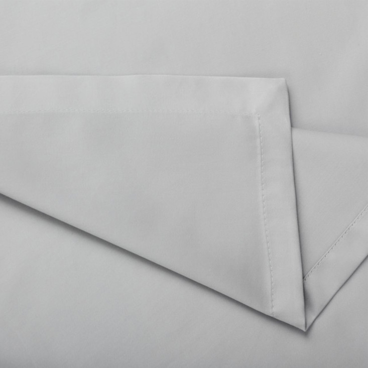 Простыня на резинке мако-сатин 180х200х40 Ash grey Allure Grass German Grass