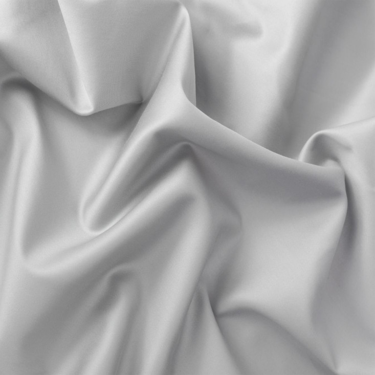 Простыня на резинке мако-сатин 180х200х40 Ash grey Allure Grass German Grass