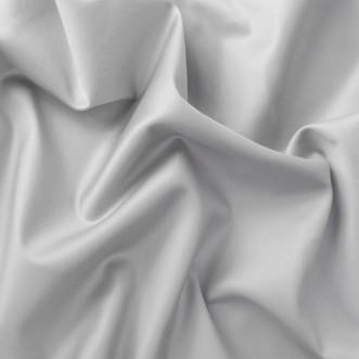 Постельное белье евро мако сатин German Grass Пепельное Очарование (Alpine White Allure) простынь на резинке 160х200 в магазине 