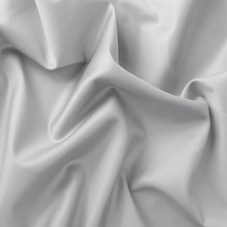 Простыня на резинке мако-сатин 140х200х40 Ash grey Allure Grass German Grass