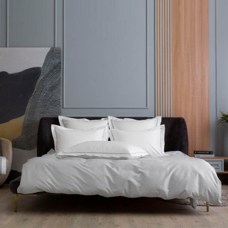 Наволочки мако-сатин 70х70 Ash grey Allure Grass German Grass с узкой отделкой