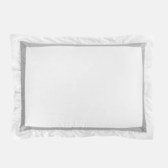 Наволочки мако-сатин 50х70 Ash grey Allure Grass German Grass с широкой отделкой