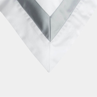 Наволочки мако-сатин 50х90 German Grass Пепельное Очарование (Alpine White Allure) с широкой отделкой в магазине Люкс Постель