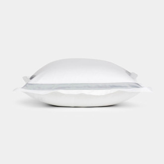 Наволочки мако-сатин 50х90 Ash grey Allure Grass German Grass с широкой отделкой фото