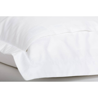 Наволочки мако-сатин 50х90 German Grass Пепельное Очарование (Alpine White Allure) с широкой отделкой в магазине Люкс Постель