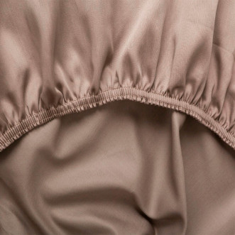 Простыня на резинке мако-сатин 180х200х40 Brownie Allure Grass German Grass фото